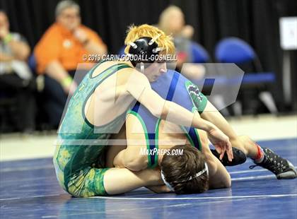 Thumbnail 1 in NCHSAA State 4A Wrestling Championships (Finals) photogallery.