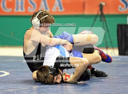 Thumbnail 2 in NCHSAA State 4A Wrestling Championships (Finals) photogallery.