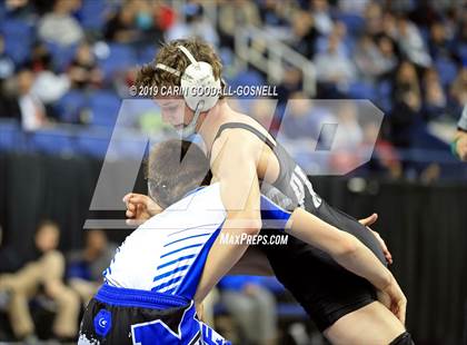 Thumbnail 2 in NCHSAA State 4A Wrestling Championships (Finals) photogallery.