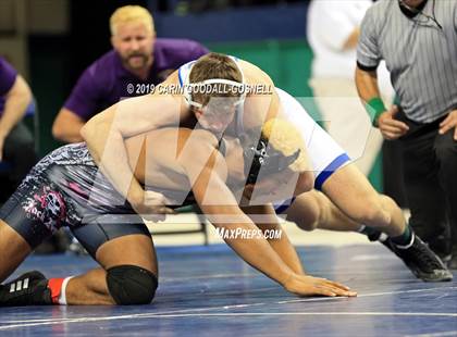 Thumbnail 2 in NCHSAA State 4A Wrestling Championships (Finals) photogallery.