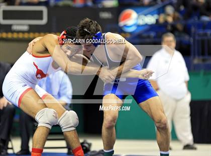 Thumbnail 1 in NCHSAA State 4A Wrestling Championships (Finals) photogallery.