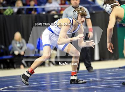 Thumbnail 1 in NCHSAA State 4A Wrestling Championships (Finals) photogallery.