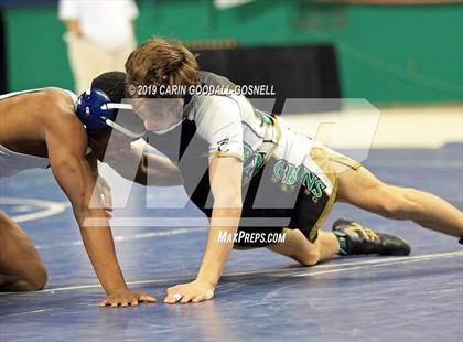 Thumbnail 2 in NCHSAA State 4A Wrestling Championships (Finals) photogallery.