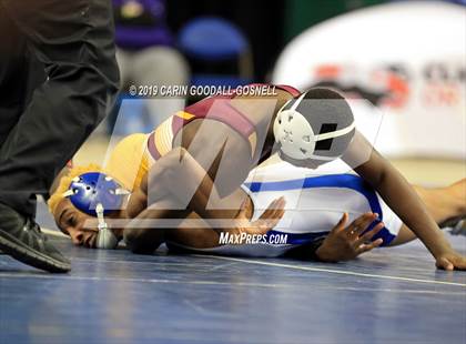 Thumbnail 3 in NCHSAA State 4A Wrestling Championships (Finals) photogallery.