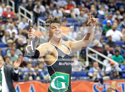 Thumbnail 1 in NCHSAA State 4A Wrestling Championships (Finals) photogallery.