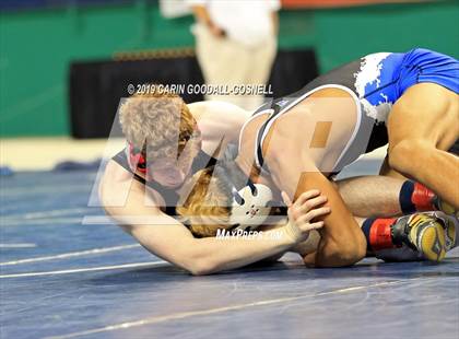Thumbnail 1 in NCHSAA State 4A Wrestling Championships (Finals) photogallery.