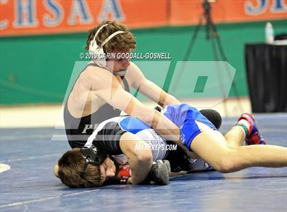 Thumbnail 1 in NCHSAA State 4A Wrestling Championships (Finals) photogallery.