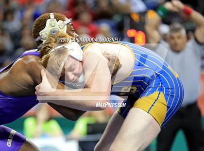 Thumbnail 1 in NCHSAA State 4A Wrestling Championships (Finals) photogallery.