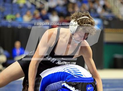Thumbnail 1 in NCHSAA State 4A Wrestling Championships (Finals) photogallery.