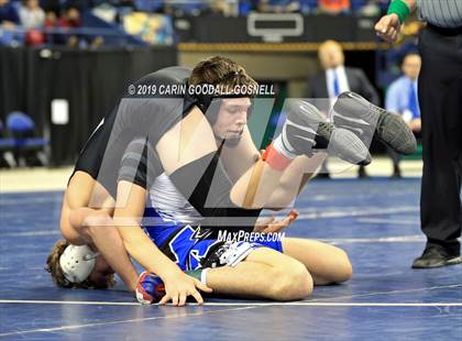 Thumbnail 2 in NCHSAA State 4A Wrestling Championships (Finals) photogallery.