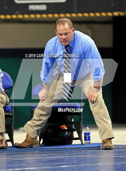 Thumbnail 1 in NCHSAA State 4A Wrestling Championships (Finals) photogallery.