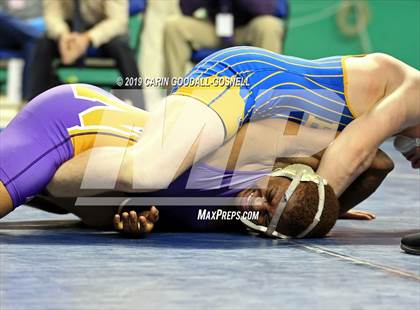Thumbnail 2 in NCHSAA State 4A Wrestling Championships (Finals) photogallery.