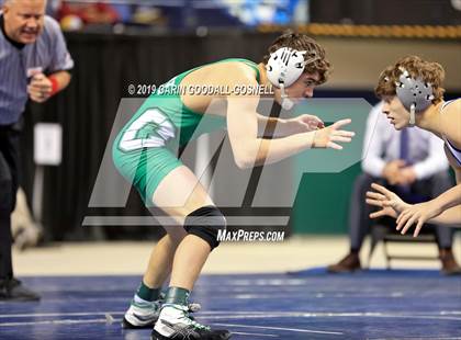 Thumbnail 1 in NCHSAA State 4A Wrestling Championships (Finals) photogallery.