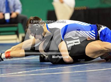 Thumbnail 2 in NCHSAA State 4A Wrestling Championships (Finals) photogallery.