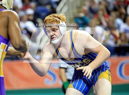 Thumbnail 2 in NCHSAA State 4A Wrestling Championships (Finals) photogallery.