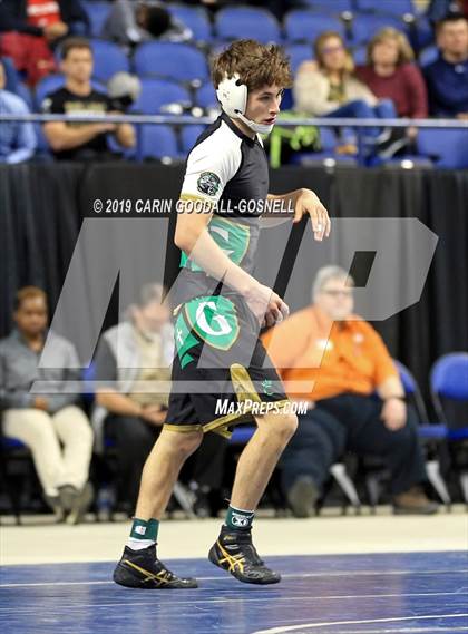 Thumbnail 1 in NCHSAA State 4A Wrestling Championships (Finals) photogallery.