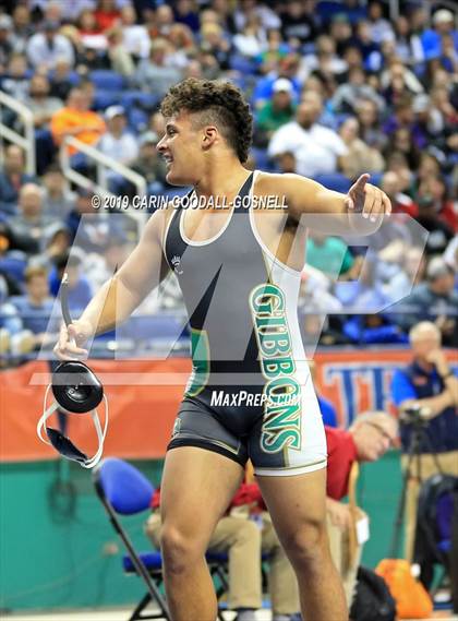 Thumbnail 3 in NCHSAA State 4A Wrestling Championships (Finals) photogallery.