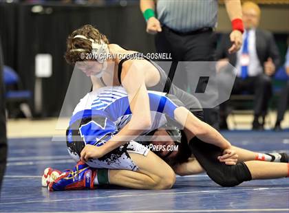 Thumbnail 2 in NCHSAA State 4A Wrestling Championships (Finals) photogallery.