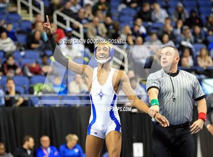 Thumbnail 1 in NCHSAA State 4A Wrestling Championships (Finals) photogallery.