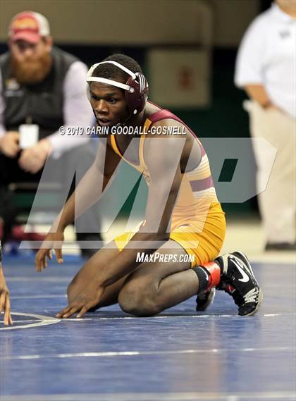Thumbnail 1 in NCHSAA State 4A Wrestling Championships (Finals) photogallery.