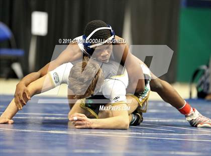 Thumbnail 2 in NCHSAA State 4A Wrestling Championships (Finals) photogallery.