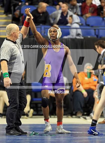 Thumbnail 2 in NCHSAA State 4A Wrestling Championships (Finals) photogallery.