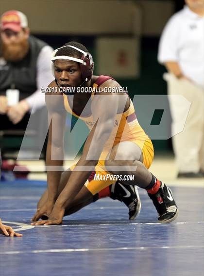 Thumbnail 2 in NCHSAA State 4A Wrestling Championships (Finals) photogallery.