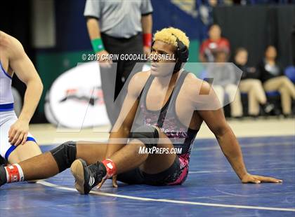 Thumbnail 2 in NCHSAA State 4A Wrestling Championships (Finals) photogallery.