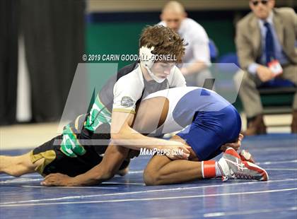 Thumbnail 3 in NCHSAA State 4A Wrestling Championships (Finals) photogallery.