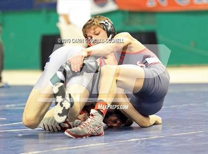 Thumbnail 1 in NCHSAA State 4A Wrestling Championships (Finals) photogallery.