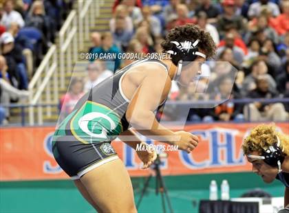Thumbnail 2 in NCHSAA State 4A Wrestling Championships (Finals) photogallery.