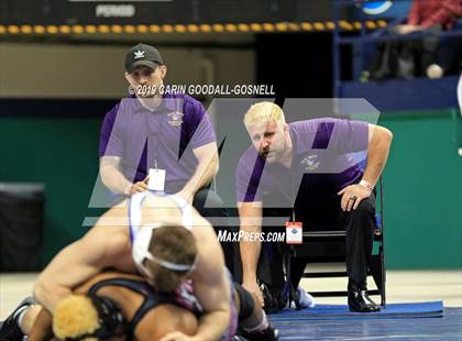 Thumbnail 2 in NCHSAA State 4A Wrestling Championships (Finals) photogallery.