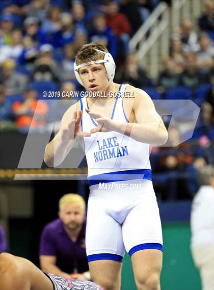 Thumbnail 1 in NCHSAA State 4A Wrestling Championships (Finals) photogallery.