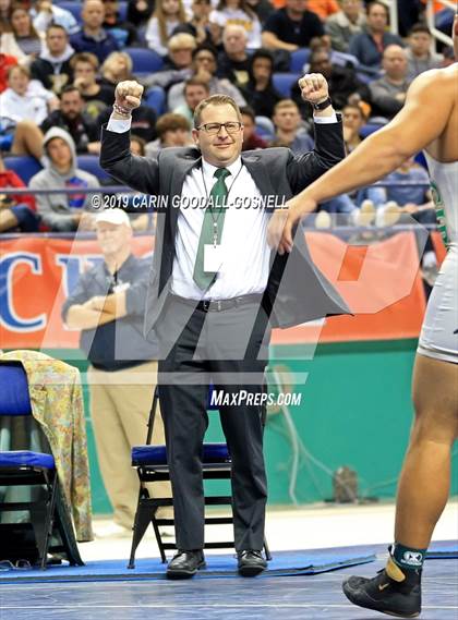 Thumbnail 1 in NCHSAA State 4A Wrestling Championships (Finals) photogallery.
