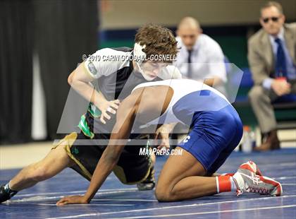 Thumbnail 2 in NCHSAA State 4A Wrestling Championships (Finals) photogallery.