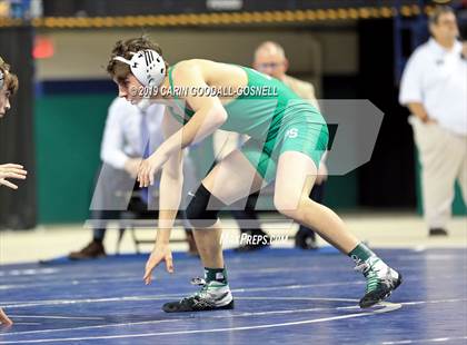Thumbnail 2 in NCHSAA State 4A Wrestling Championships (Finals) photogallery.