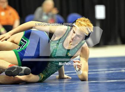 Thumbnail 2 in NCHSAA State 4A Wrestling Championships (Finals) photogallery.