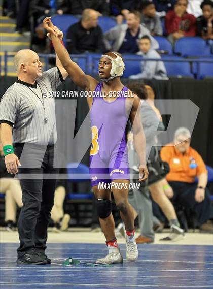 Thumbnail 1 in NCHSAA State 4A Wrestling Championships (Finals) photogallery.