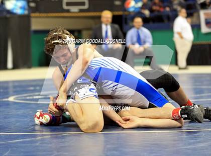 Thumbnail 2 in NCHSAA State 4A Wrestling Championships (Finals) photogallery.