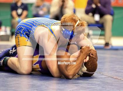 Thumbnail 1 in NCHSAA State 4A Wrestling Championships (Finals) photogallery.