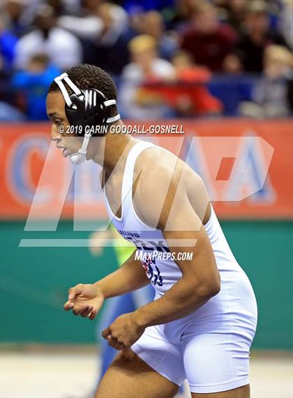 Thumbnail 3 in NCHSAA State 4A Wrestling Championships (Finals) photogallery.