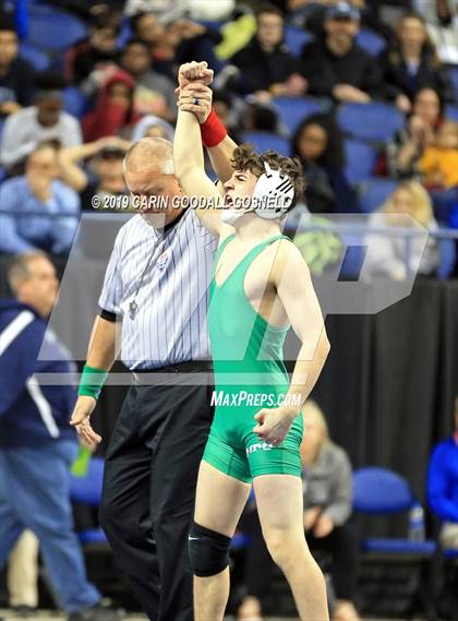 Thumbnail 1 in NCHSAA State 4A Wrestling Championships (Finals) photogallery.