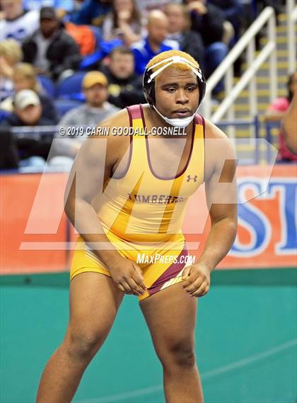 Thumbnail 2 in NCHSAA State 4A Wrestling Championships (Finals) photogallery.