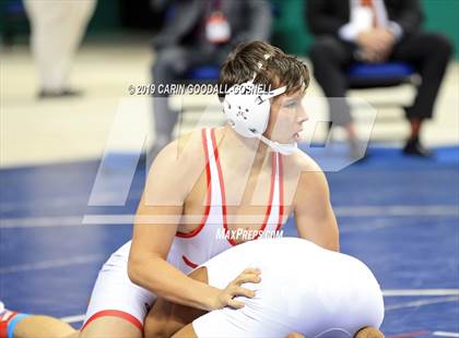 Thumbnail 2 in NCHSAA State 4A Wrestling Championships (Finals) photogallery.