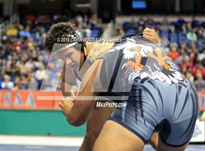 Thumbnail 1 in NCHSAA State 4A Wrestling Championships (Finals) photogallery.