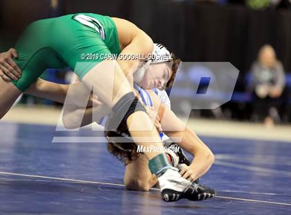 Thumbnail 3 in NCHSAA State 4A Wrestling Championships (Finals) photogallery.