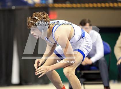 Thumbnail 2 in NCHSAA State 4A Wrestling Championships (Finals) photogallery.