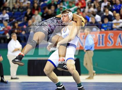 Thumbnail 2 in NCHSAA State 4A Wrestling Championships (Finals) photogallery.