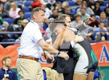 Thumbnail 1 in NCHSAA State 4A Wrestling Championships (Finals) photogallery.
