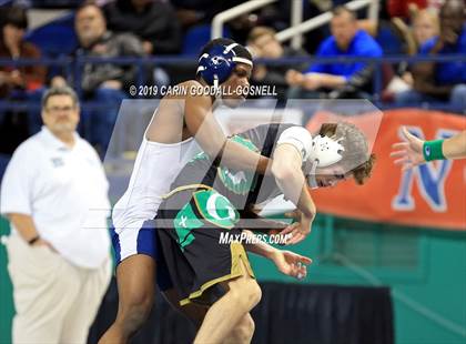 Thumbnail 2 in NCHSAA State 4A Wrestling Championships (Finals) photogallery.